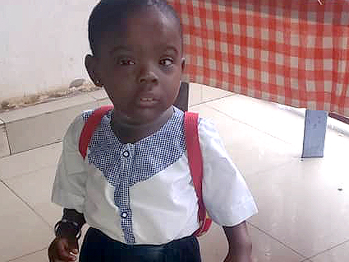 A l’école pour la première fois!