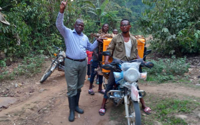 La lumière arrive à Kiphudi